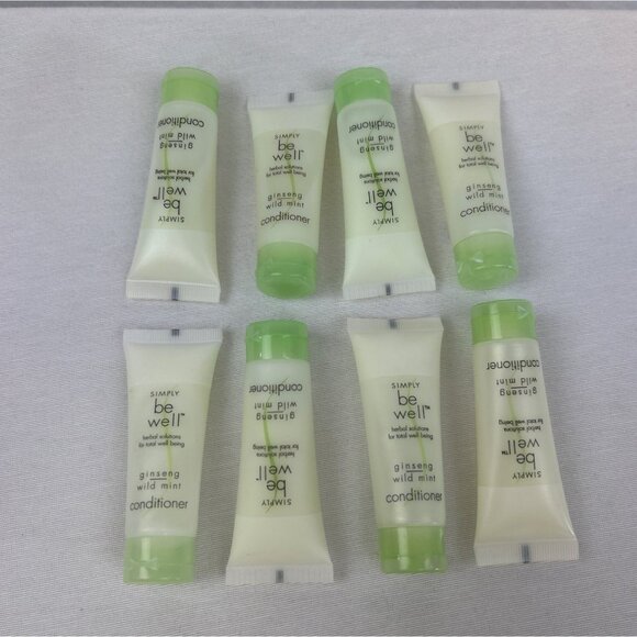 Simply Be Well Ginseng Wild Mint Conditioner Travel Size Set Of 8 - Picture 1 of 3
